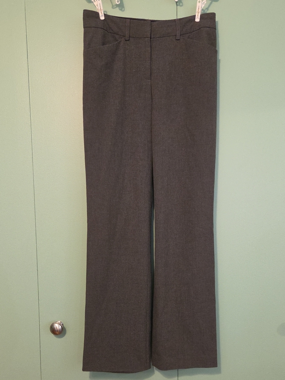 Saks Fifth Avenue Gray Dress Pant Size 4